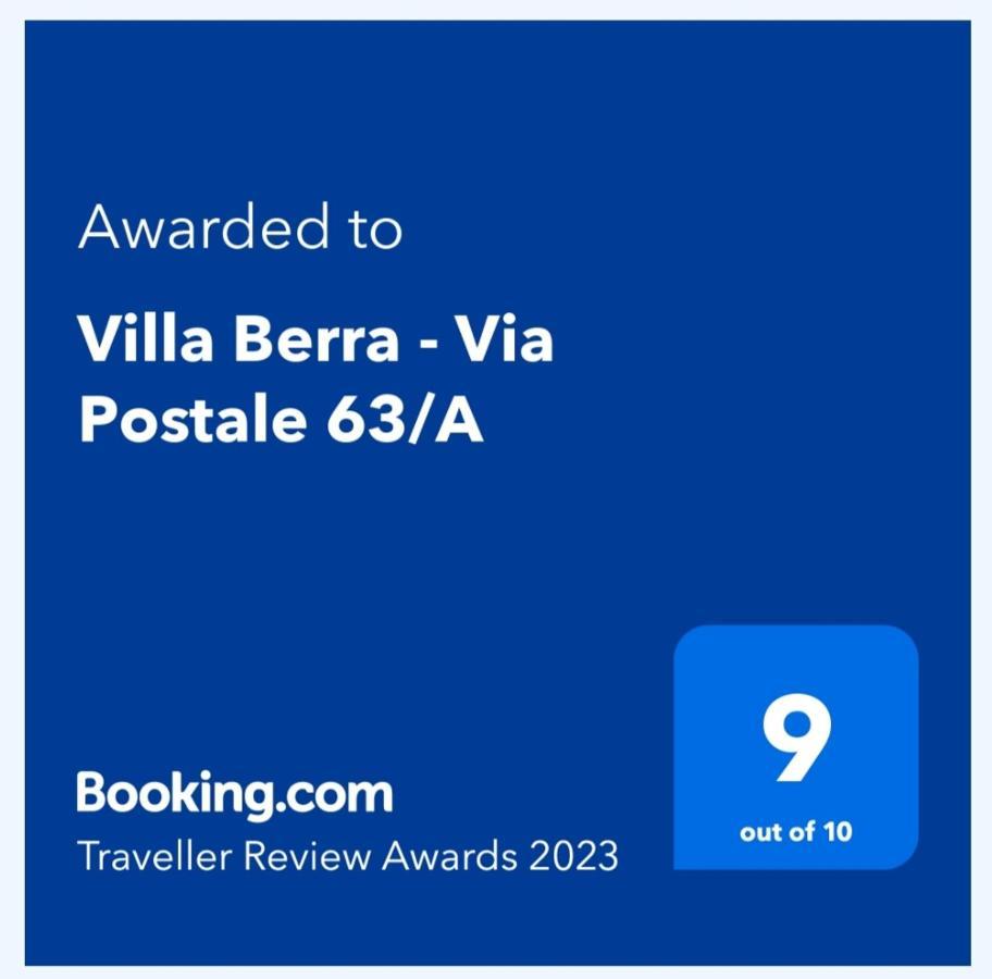 Villa Berra - Via Postale 63/A Екстериор снимка